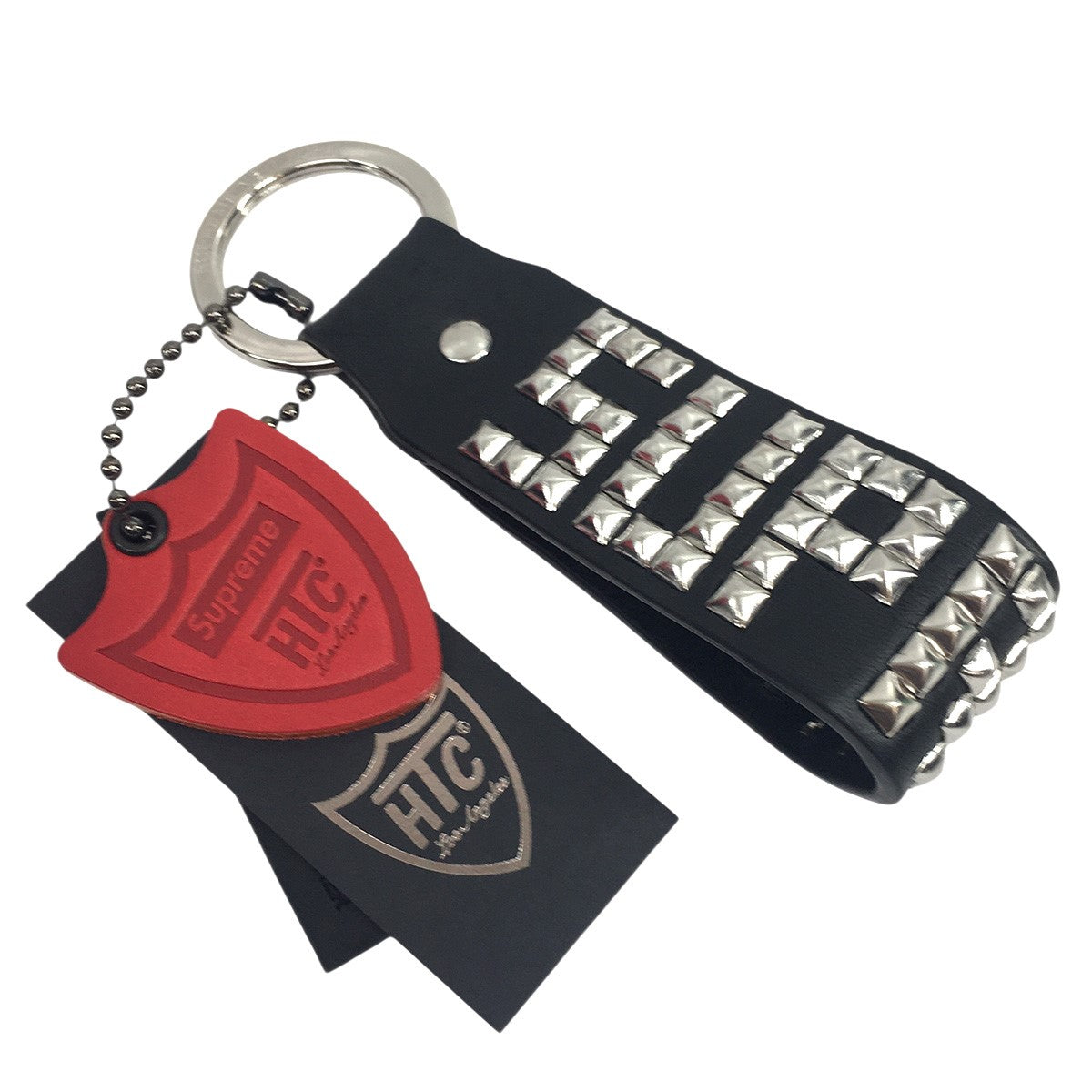 Supreme HTC Studded Keychain デニム Supreme Hollywood Trading Company Studded Keychain (SS23) - $68