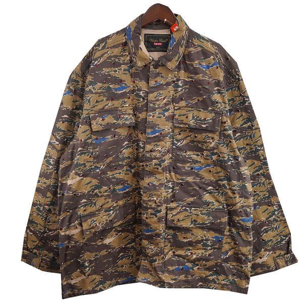 Supreme×UNDERCOVER 23SS Undercover Studded Bdu Jacketコラボ ロゴ