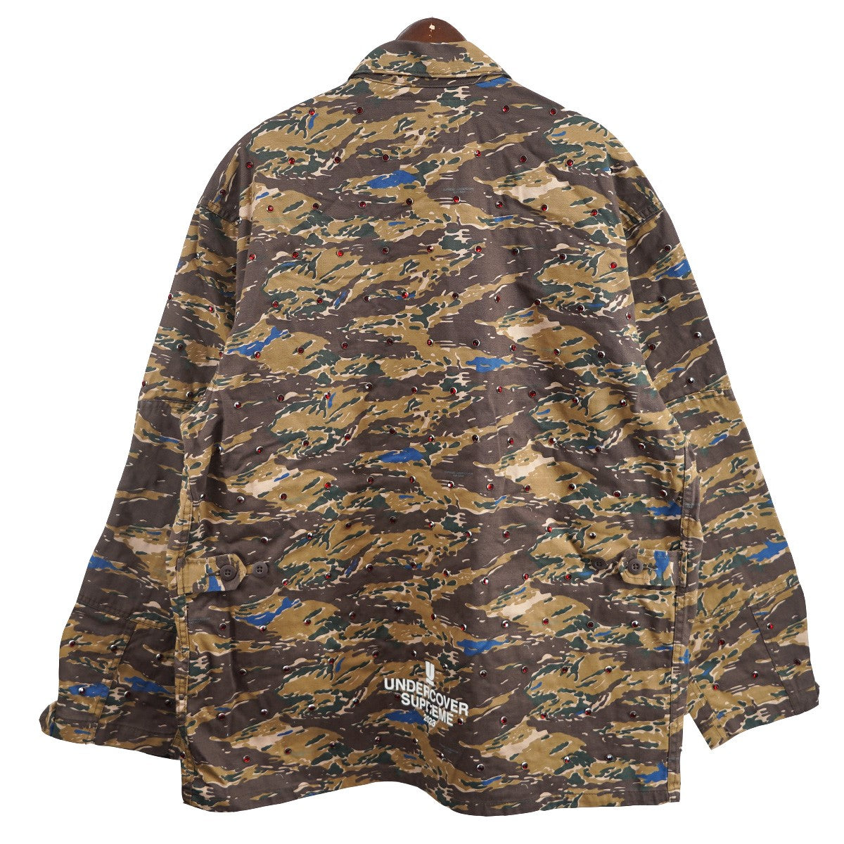 23SS Undercover Studded Bdu Jacketコラボ ロゴ スタッズ ビーディーユー シャツ ジャケット