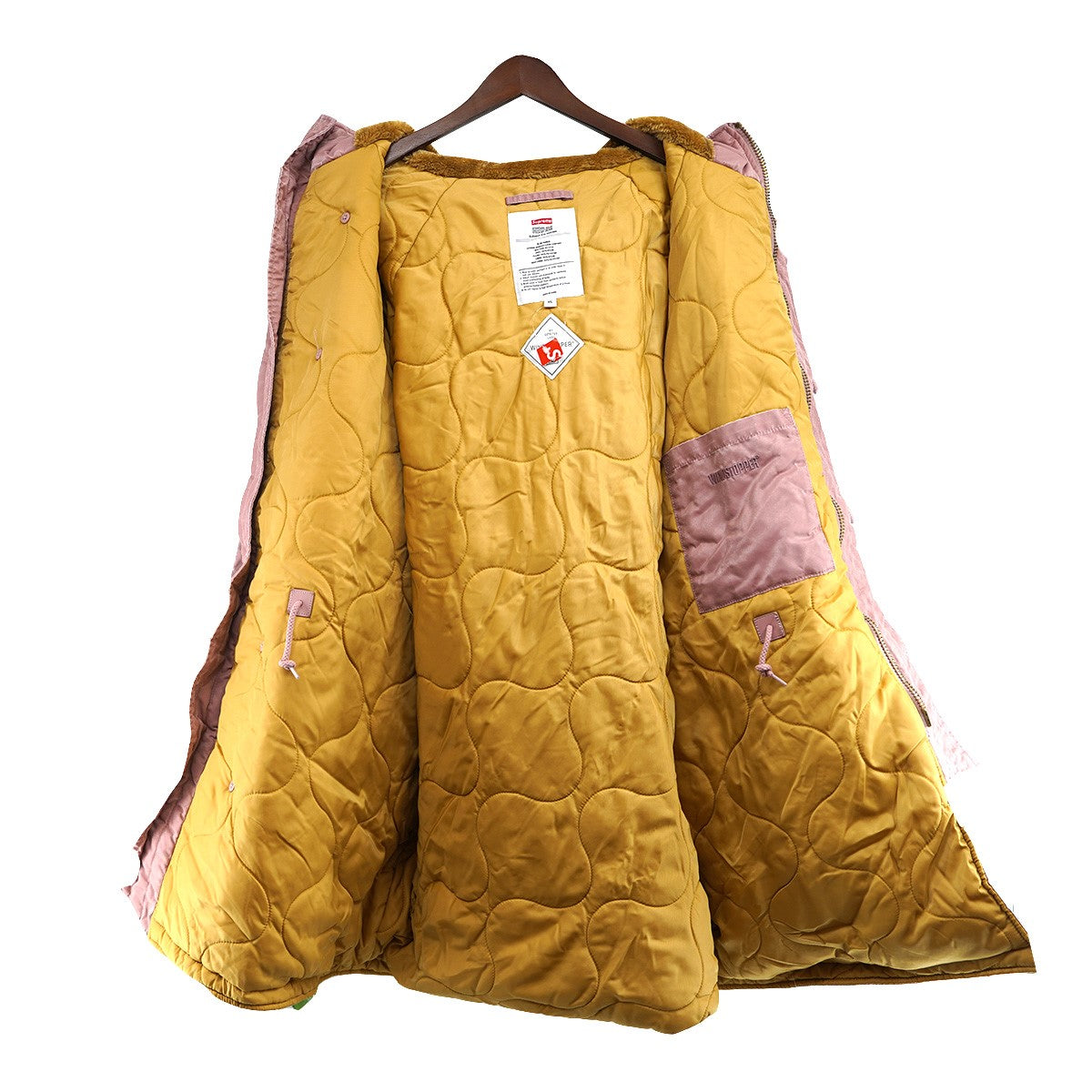 24AW Washed Flight Satin N-3B Parkaロゴ ウォッシュド フライト サテン N-3B パーカー 加工 ジャケット