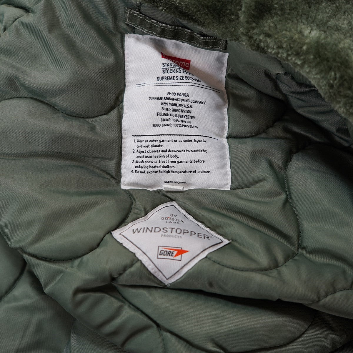 24AW Washed Flight Satin N-3B Parkaロゴ ウォッシュド フライト サテン N-3B パーカー 加工 ジャケット