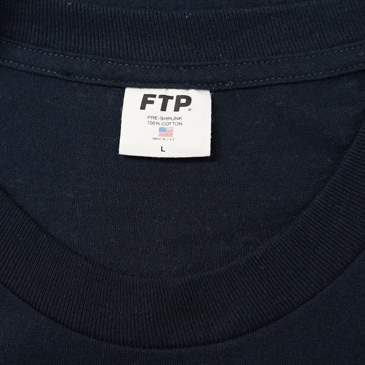 FTP Fuck The Population Don’t piss me off Tee 両面 ロゴ サークル Tシャツ 古着・中古-5枚目のアイテム画像