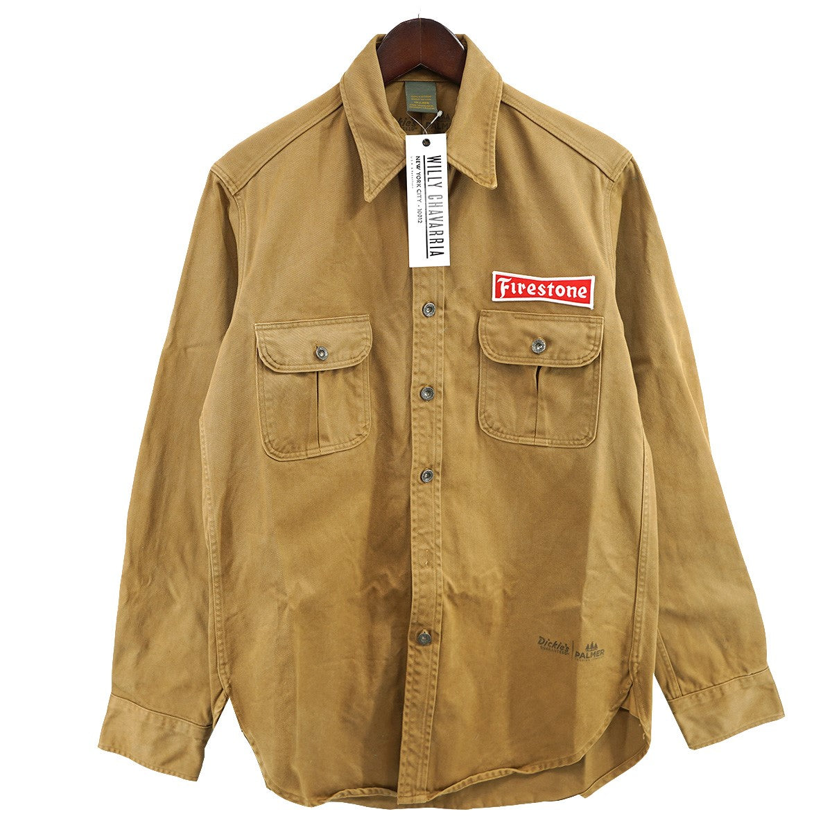 WILLY CHAVARRIA フェード ワークジャケット ブラウン WILLY CHAVARRIA フェード ワークジャケット ブラウン WILLY