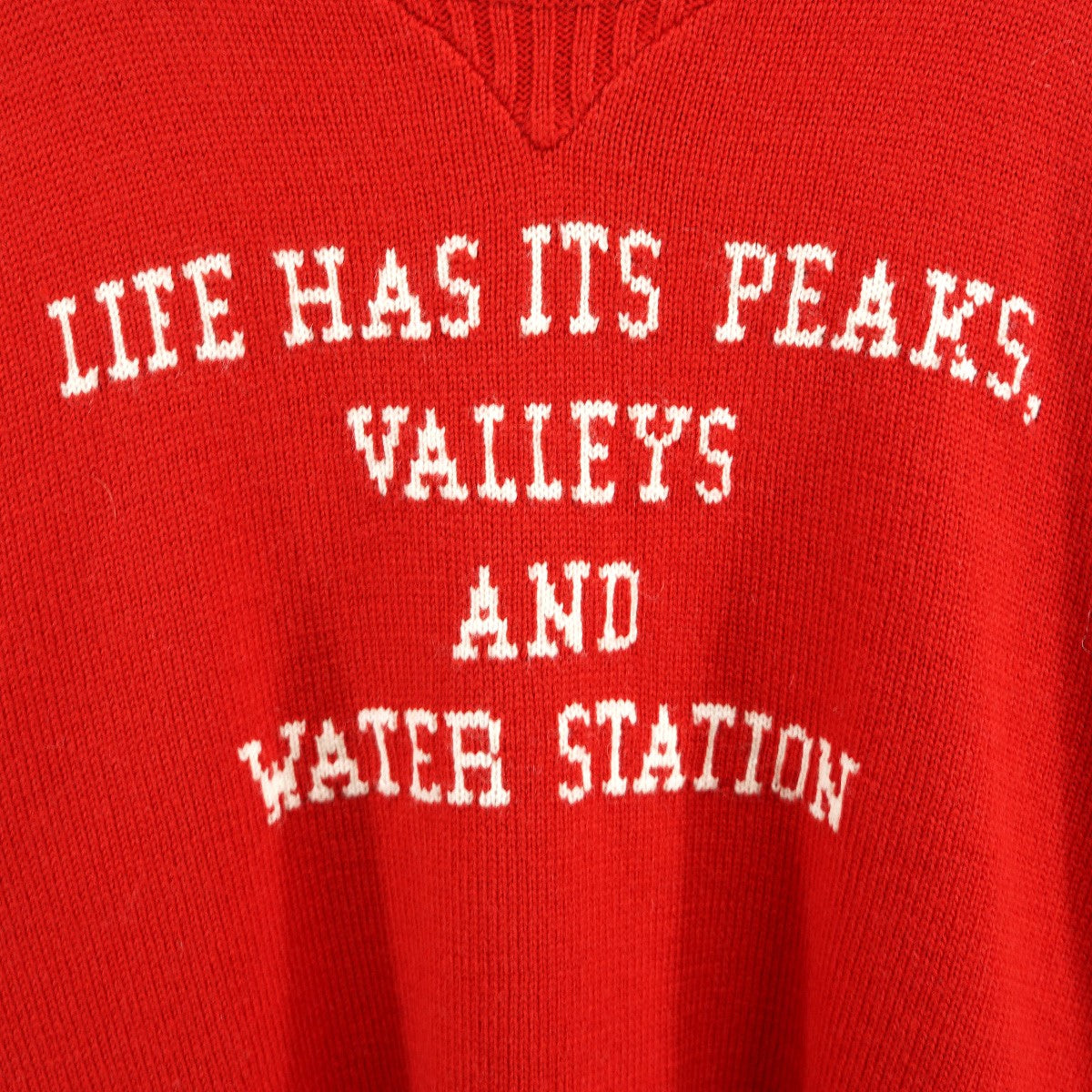 UNDERCOVER 22AW VALLEYS Pullover Knit プルオーバー ニット セーター 古着・中古-3枚目のアイテム画像