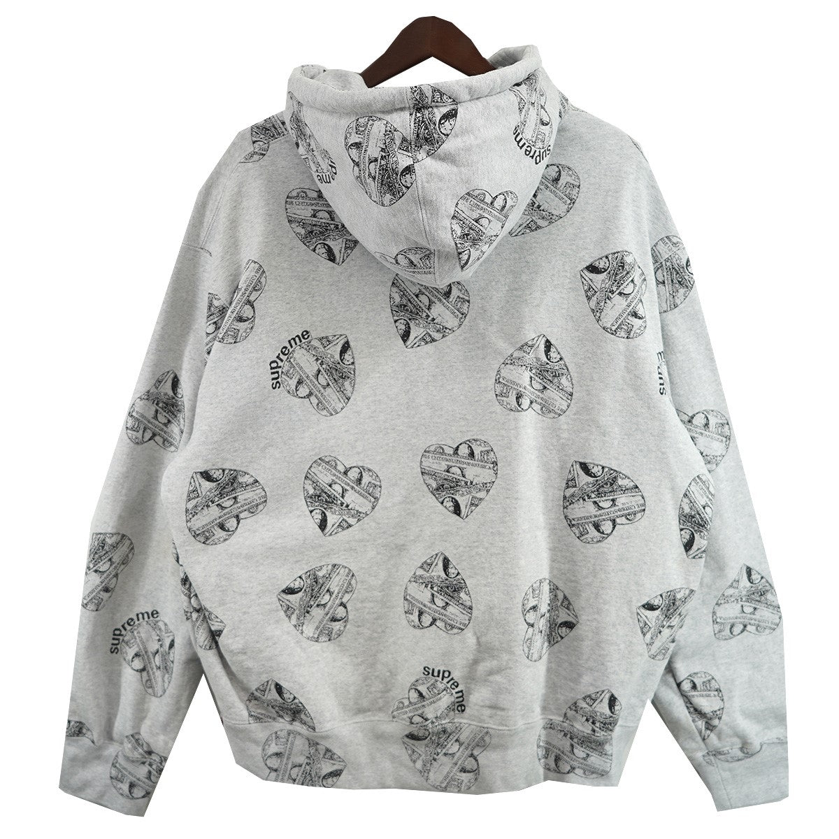 Supreme love cash hooded sweatshirt Lサイズ Supreme Love Cash Hooded Sweatshirt (FW24) - $168