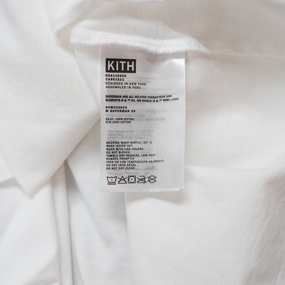 KITH 25SS Superman Booth Vintage Teeスーパーマン ボックス ロゴ Tシャツ 古着・中古-5枚目のアイテム画像