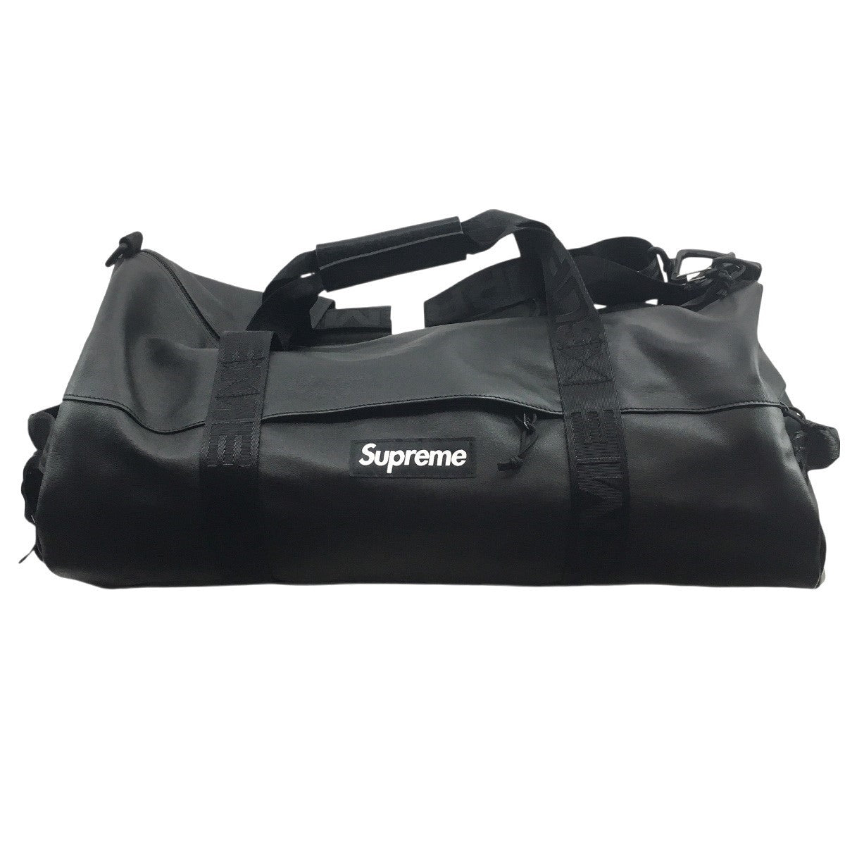 24AW Leather Duffle Bagボックスロゴ レザー ハンド ショルダー ダッフル ラージ バッグ 鞄