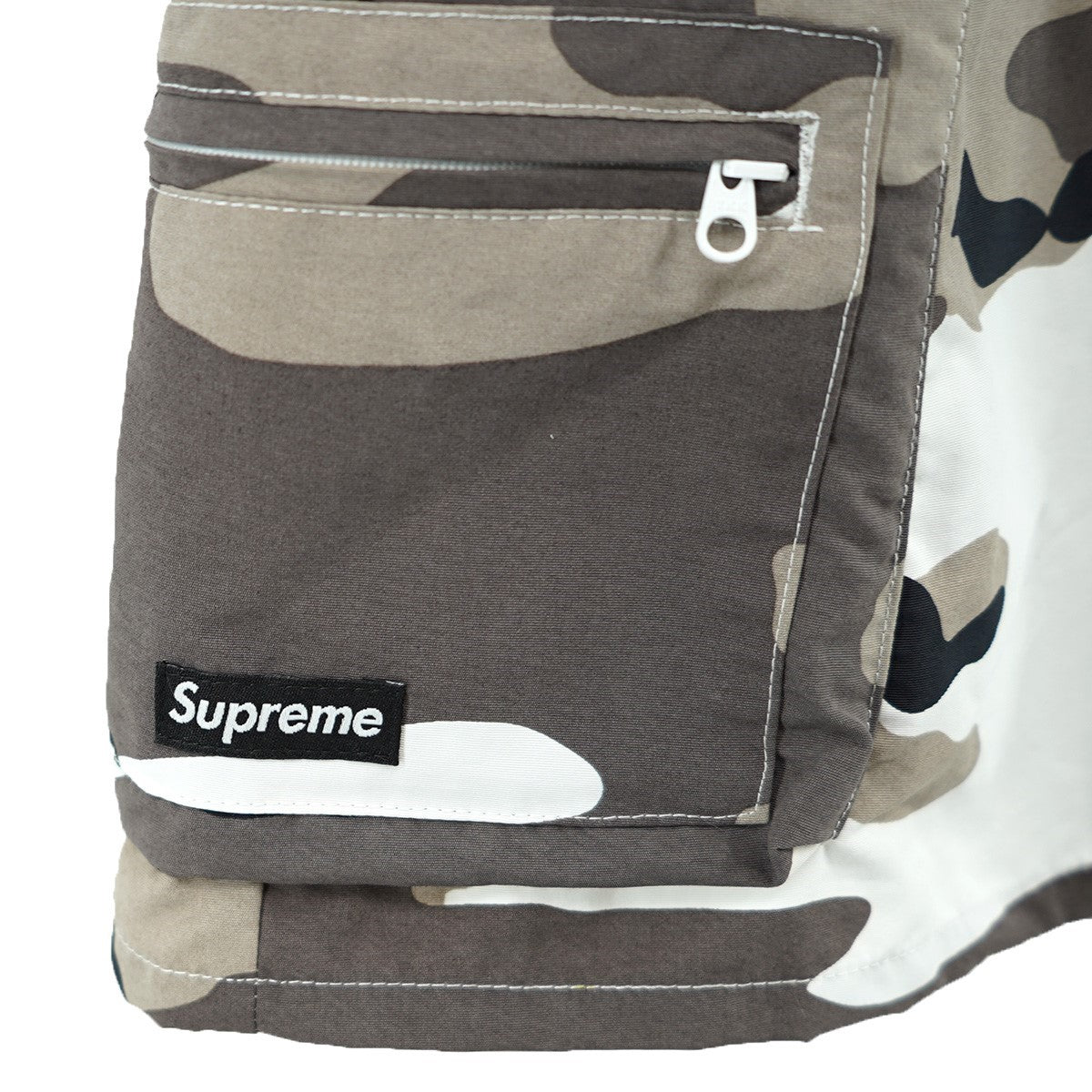 25SS Cargo Water Short Snow Camoカーゴ ウォーター ショーツ イージー スモールボックスロゴ ハーフパンツ
