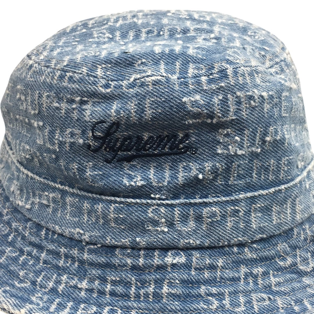 Supreme(シュプリーム) 24AW Needle Punch Denim Crusherロゴ