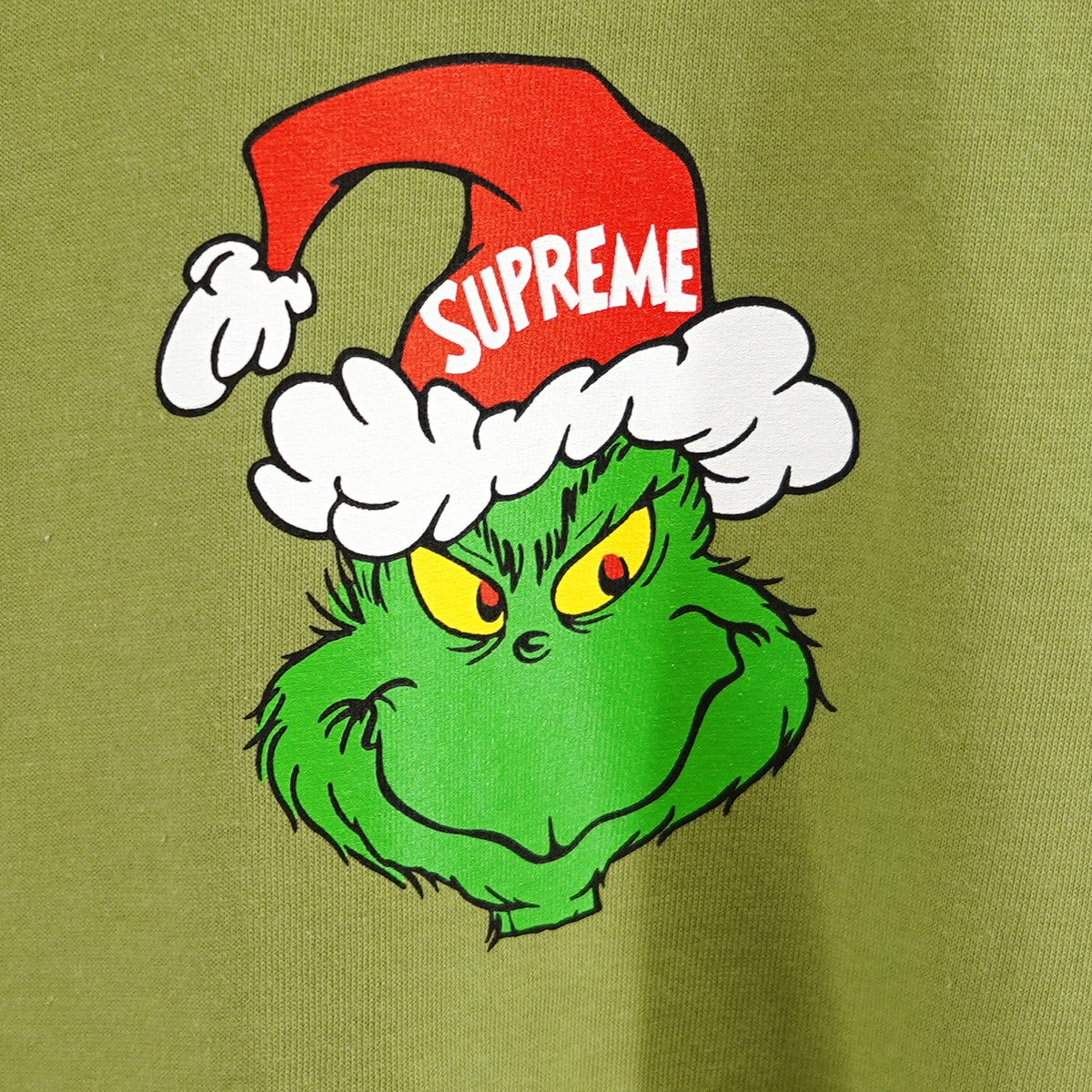 Supreme Grinch Tee Navy L メンズ グリンチ Tシャツ Supreme(シュプリーム) 24AW Grinch Tee ロゴ グリンチ 映画