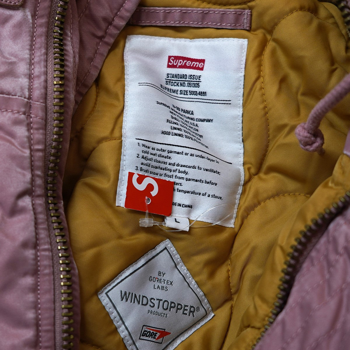 24AW Washed Flight Satin N-3B Parkaロゴ ウォッシュド フライト サテン N-3B パーカー 加工 ジャケット