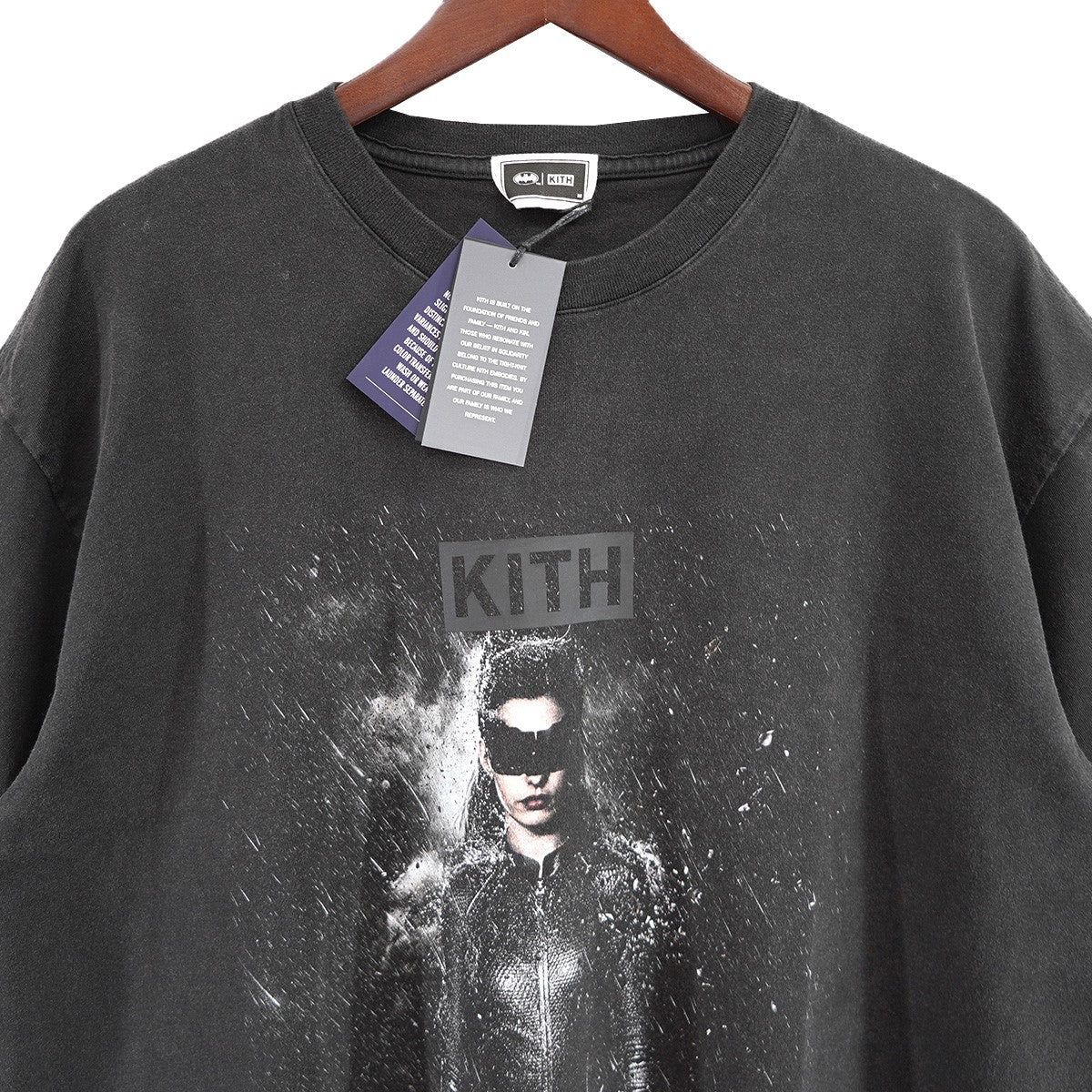 トップス Kith Batman Dark Knight CW Vintage Tee Kith x Batman Dark Knight Cw Vintage Tee Black Men's - FW24 - US