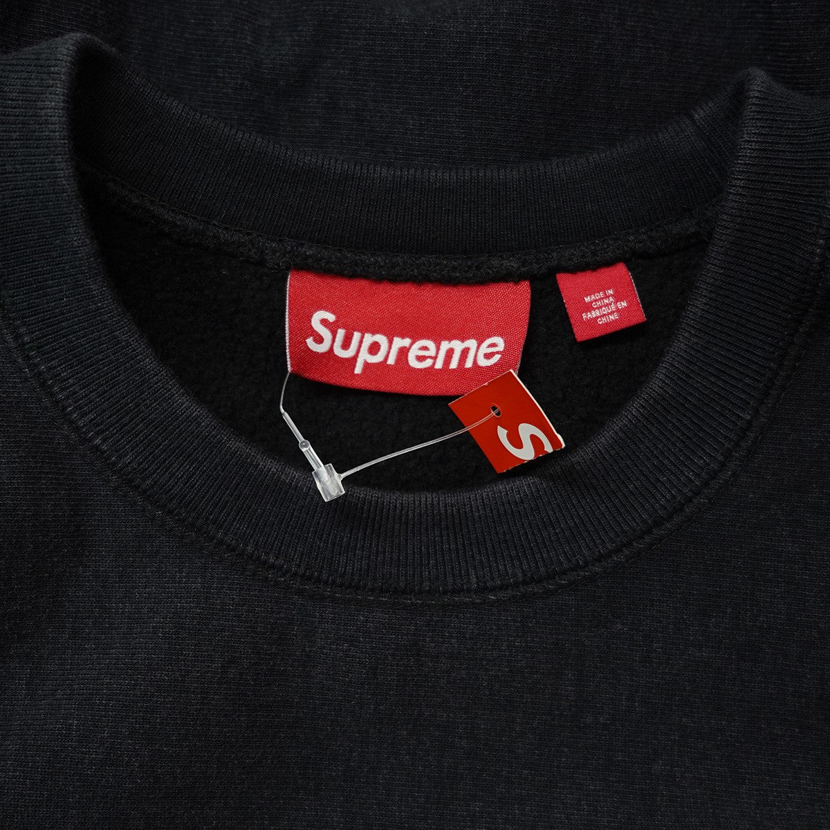 Supreme(シュプリーム) 25SS Washed Box Logo Crewneck 加工ウォッシュ