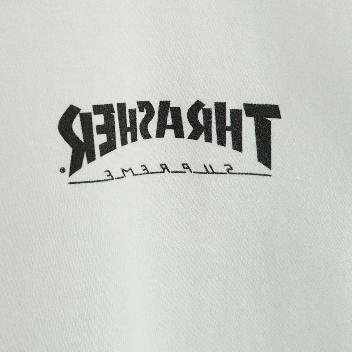 Supreme × THRASHER ロンT ホワイト L サイズ deff_spm-030-x