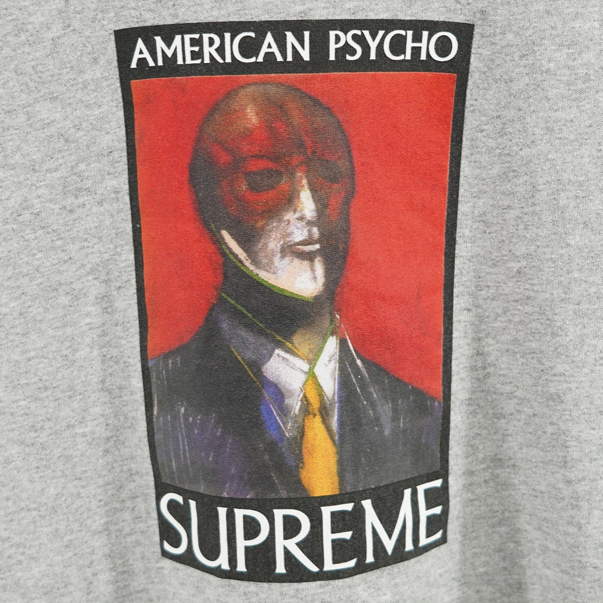 Supreme 23AW American Psycho Tee アメリカンサイコ ロゴ Tシャツ 古着・中古-2枚目のアイテム画像