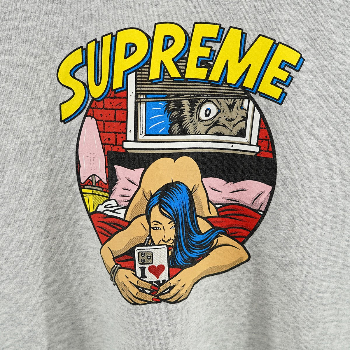 Supreme 25SS Bedroom Tee ロゴ ガール ベッドルーム Tシャツ 古着・中古-2枚目のアイテム画像