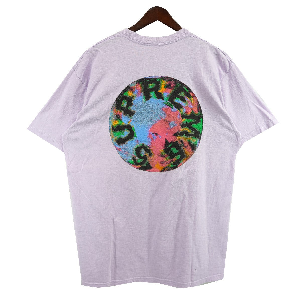 Supreme 20SS Marble Tee マーブル サークル ロゴ Tシャツ 古着・中古-1枚目のアイテム画像