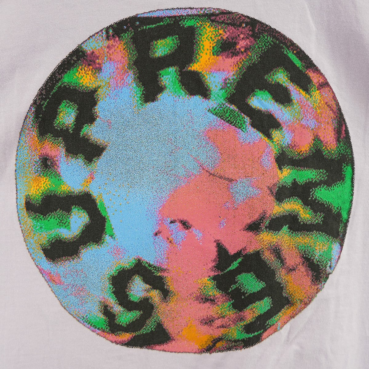 Supreme 20SS Marble Tee マーブル サークル ロゴ Tシャツ 古着・中古-3枚目のアイテム画像