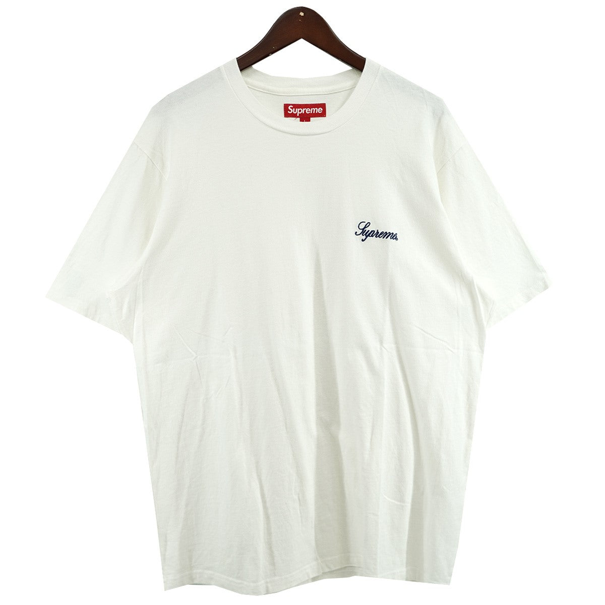 Supreme 23AW Washed Script S／S Topウォッシュド スクリプト ロゴ エスエス トップ Tシャツ 古着・中古-1枚目のアイテム画像