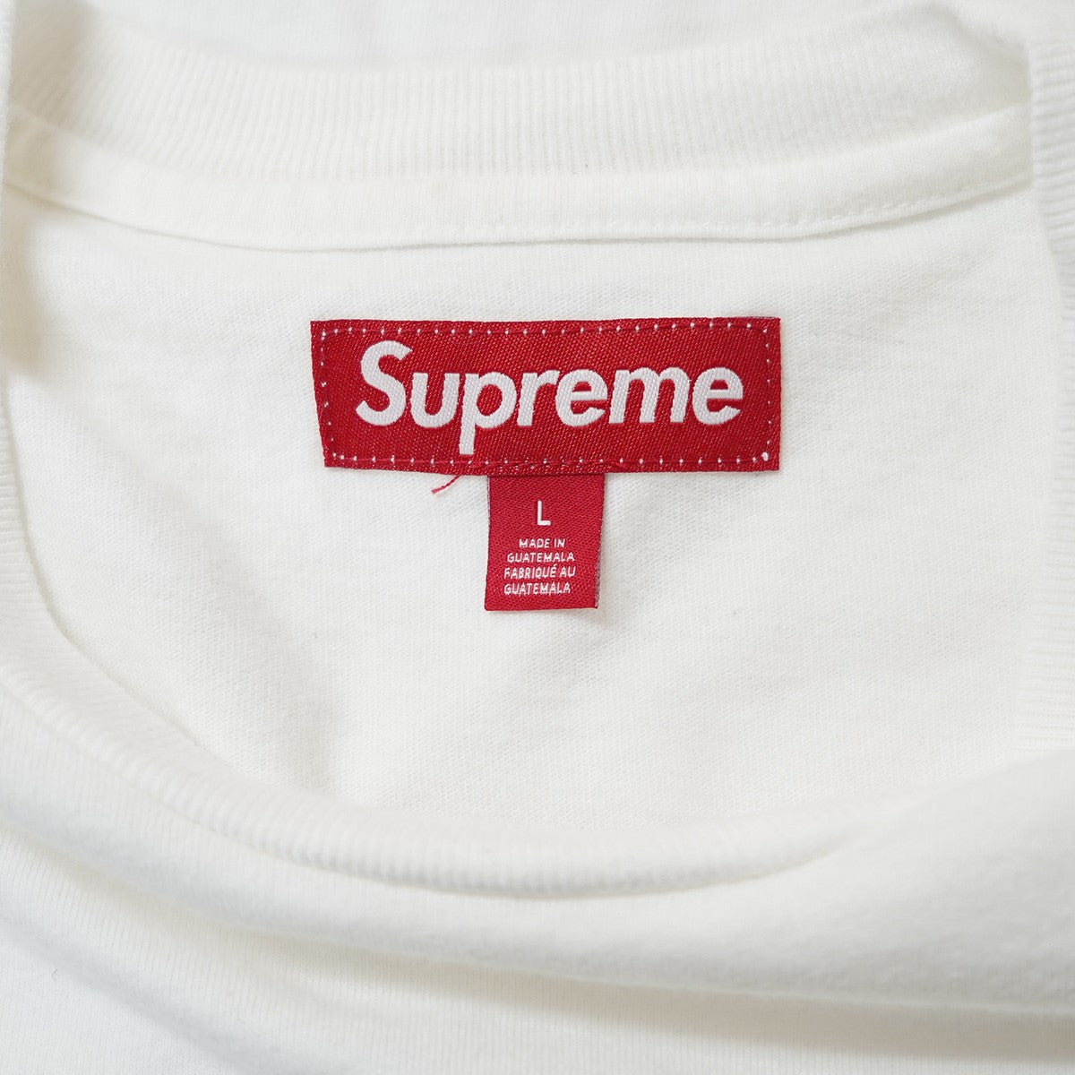 Supreme 23AW Washed Script S／S Topウォッシュド スクリプト ロゴ エスエス トップ Tシャツ 古着・中古-4枚目のアイテム画像