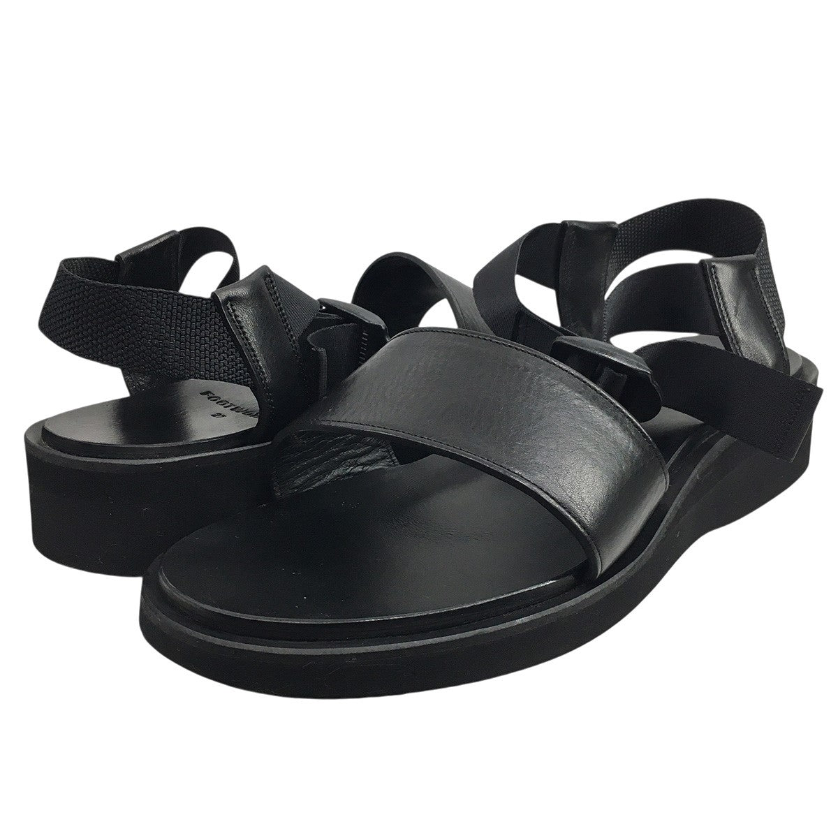 【ぷちおまんさん専用】FOOT WORKS 24 レザー サンダル 厚底 LEATHER SANDAL | FOOTWORKS(フットワークス) / シューズ
