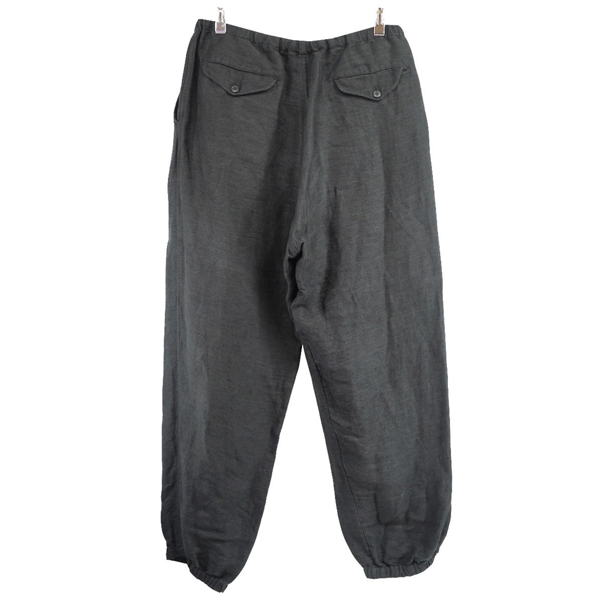 COMOLI(コモリ) 24AW リネン起毛 ドローストリングパンツ