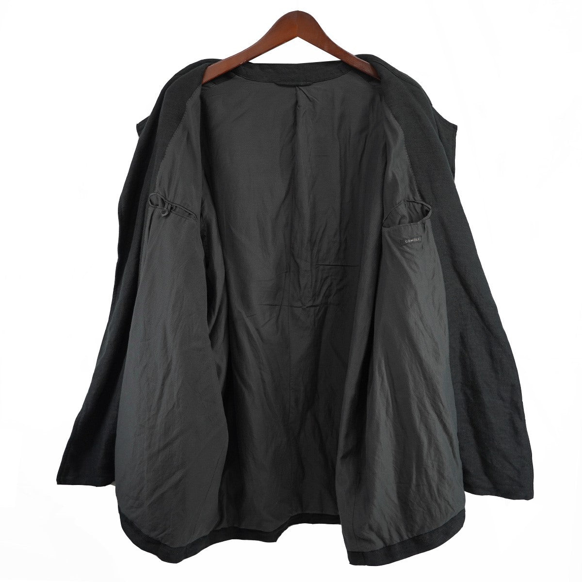 comoli 起毛リネンスタンドカラージャケット　24aw size1 COMOLI(コモリ) 24AW リネン起毛 スタンドカラージャケット 定価