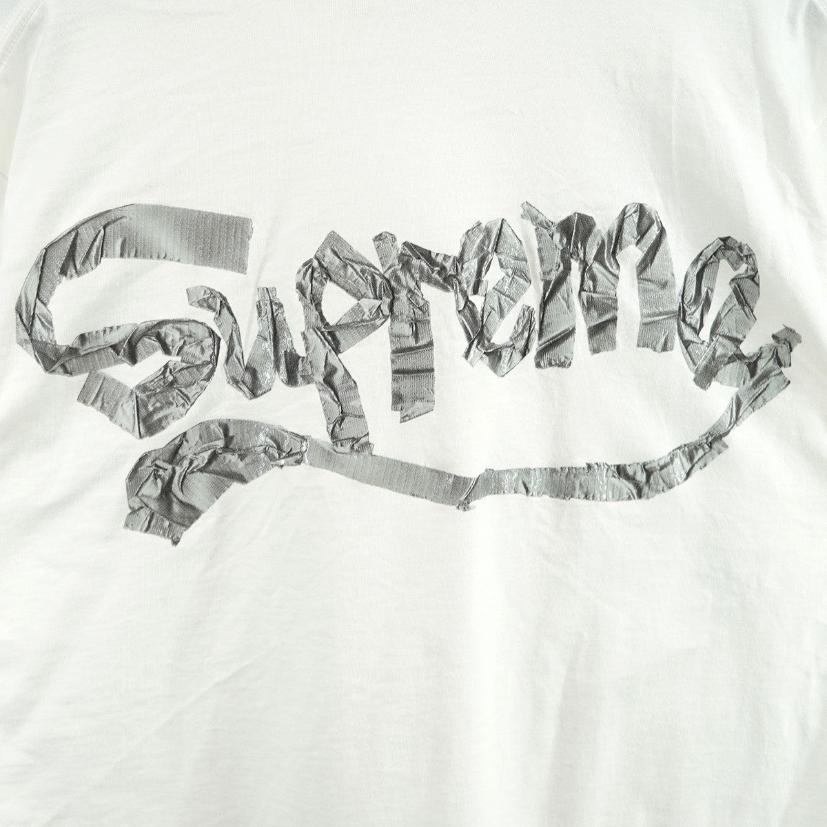 Supreme バックプリント Tシャツ Lサイズホワイト supreme シュプリーム Tシャツ L バックロゴ プリントロゴ