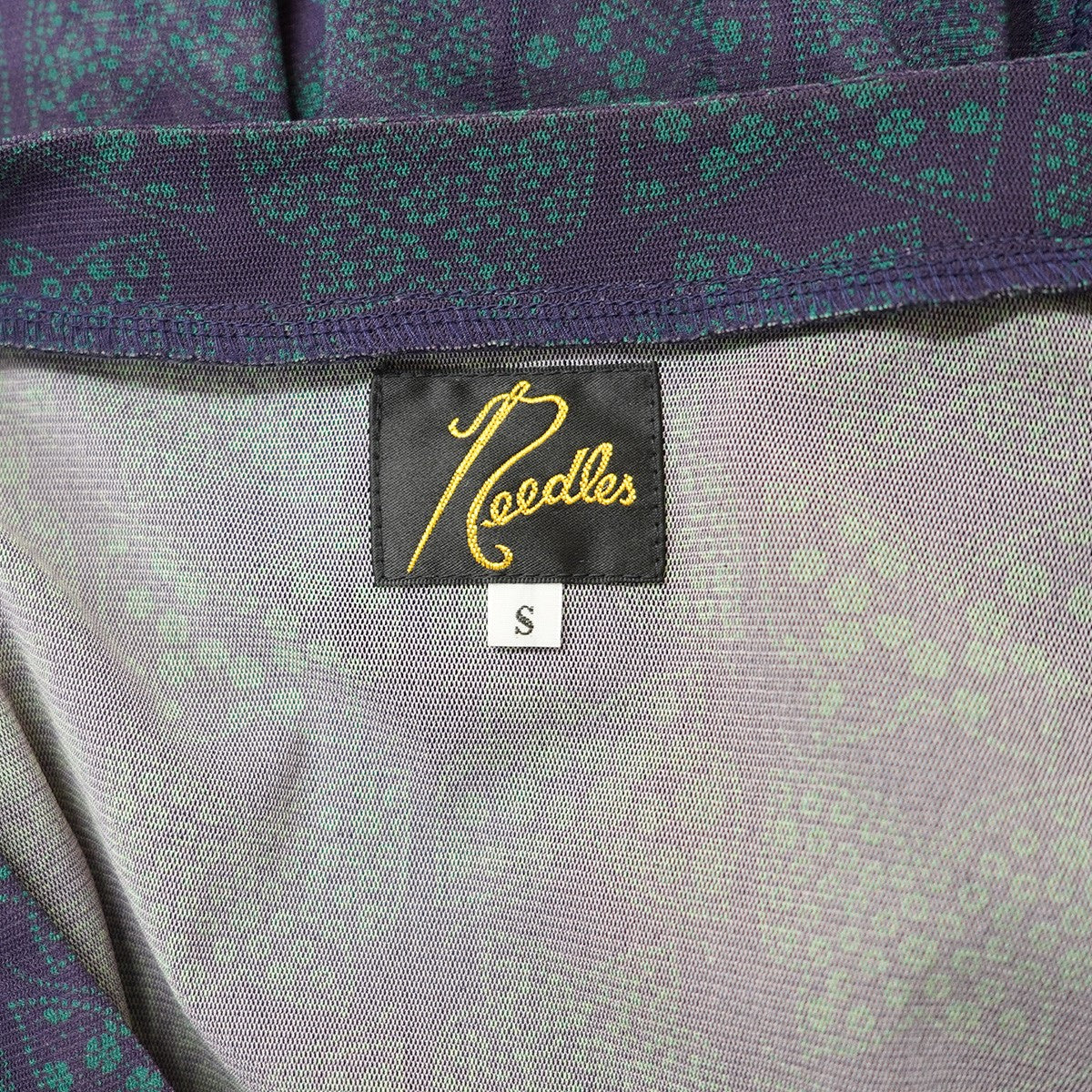 Needles(ニードルズ) V Neck Cardigan - Poly Mesh ／ Pt