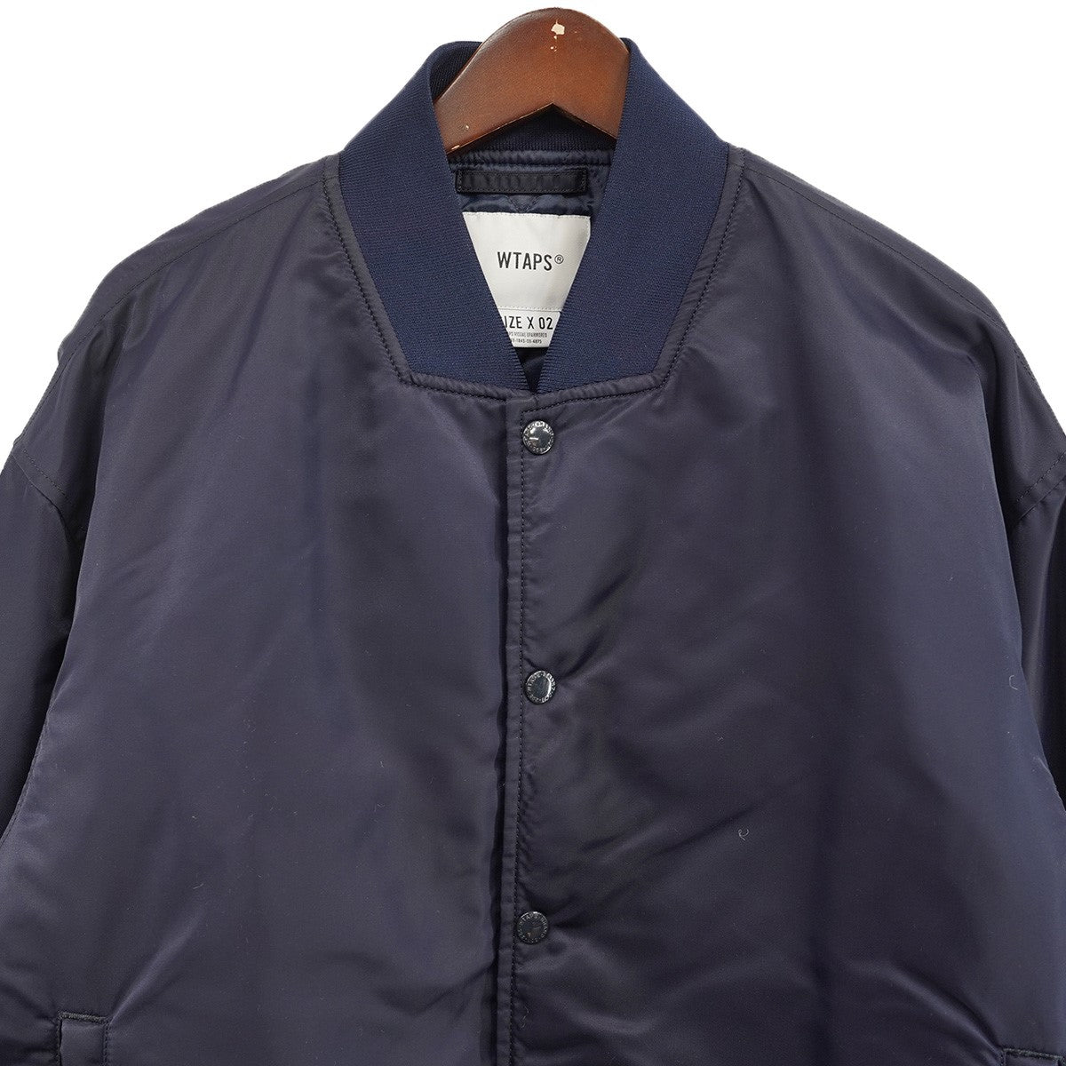 WTAPS Team Jacket Nylon. Twill ブラック　新品 WTAPS Team / Jacket / Nylon Twill 