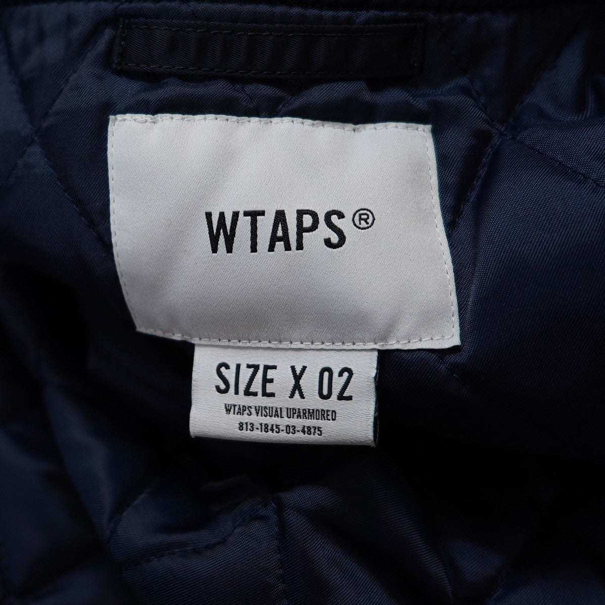 WTAPS team jacketクロスボーン　212TQDT-JKM01 WTAPS(ダブルタップス) TEAM JACKET NYLON． TWILLチーム クロス