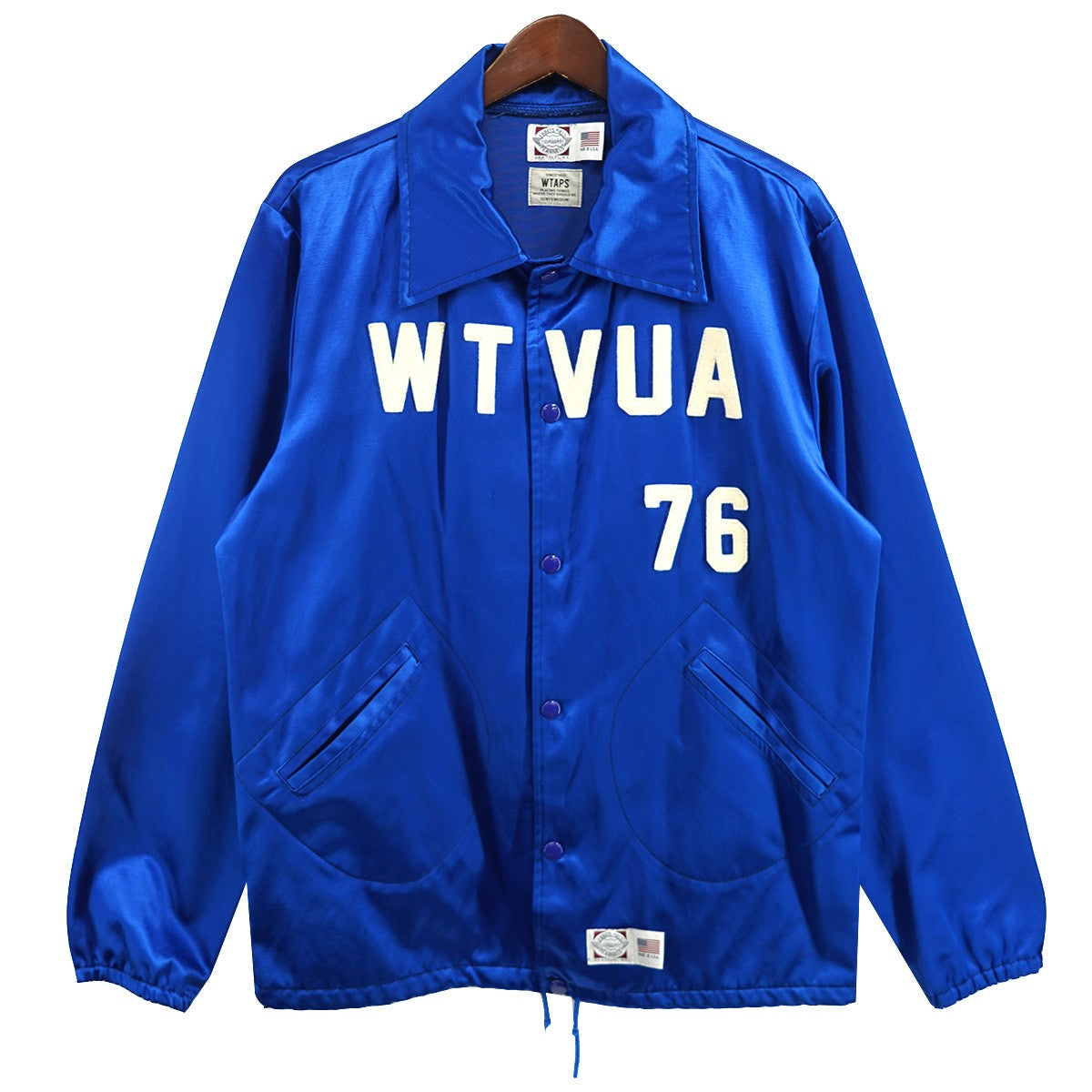 VINTAGE SATIN WINDBREAKER JACKETロゴ ヴィンテージ サテン ウィンドブレーカー ジャケット