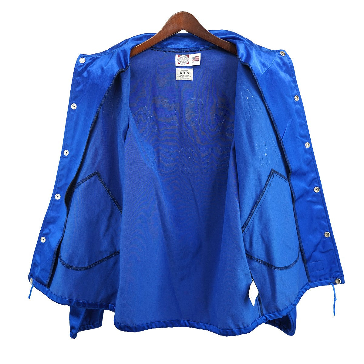 VINTAGE SATIN WINDBREAKER JACKETロゴ ヴィンテージ サテン ウィンドブレーカー ジャケット