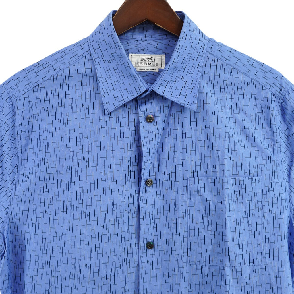 HERMES(エルメス) OLD VINTAGE オールド ヴィンテージ H 総柄 半袖  