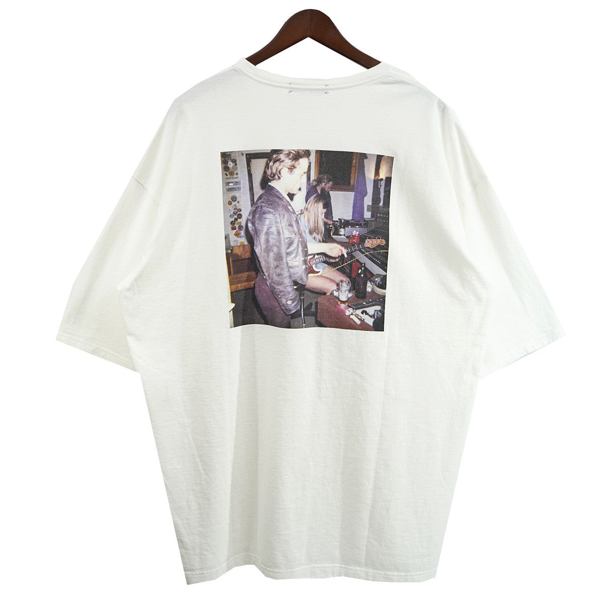 UNDERCOVER 25AW TEE Print Rastakraut／WHITEグラフィック フォト オーバーサイズ Tシャツ 古着・中古-1枚目のアイテム画像