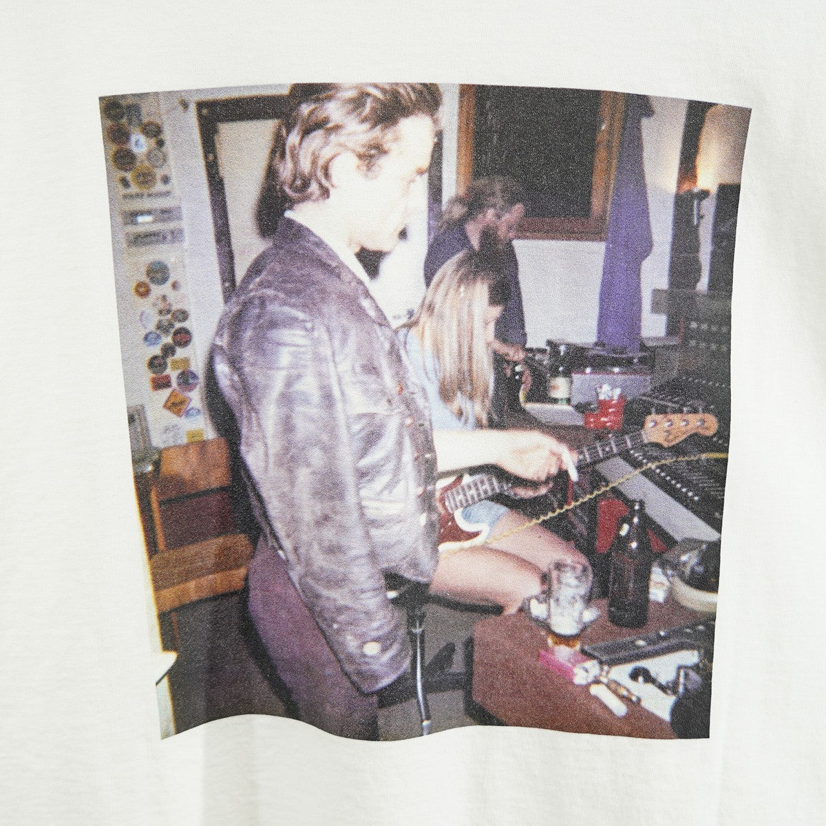 UNDERCOVER 25AW TEE Print Rastakraut／WHITEグラフィック フォト オーバーサイズ Tシャツ 古着・中古-4枚目のアイテム画像