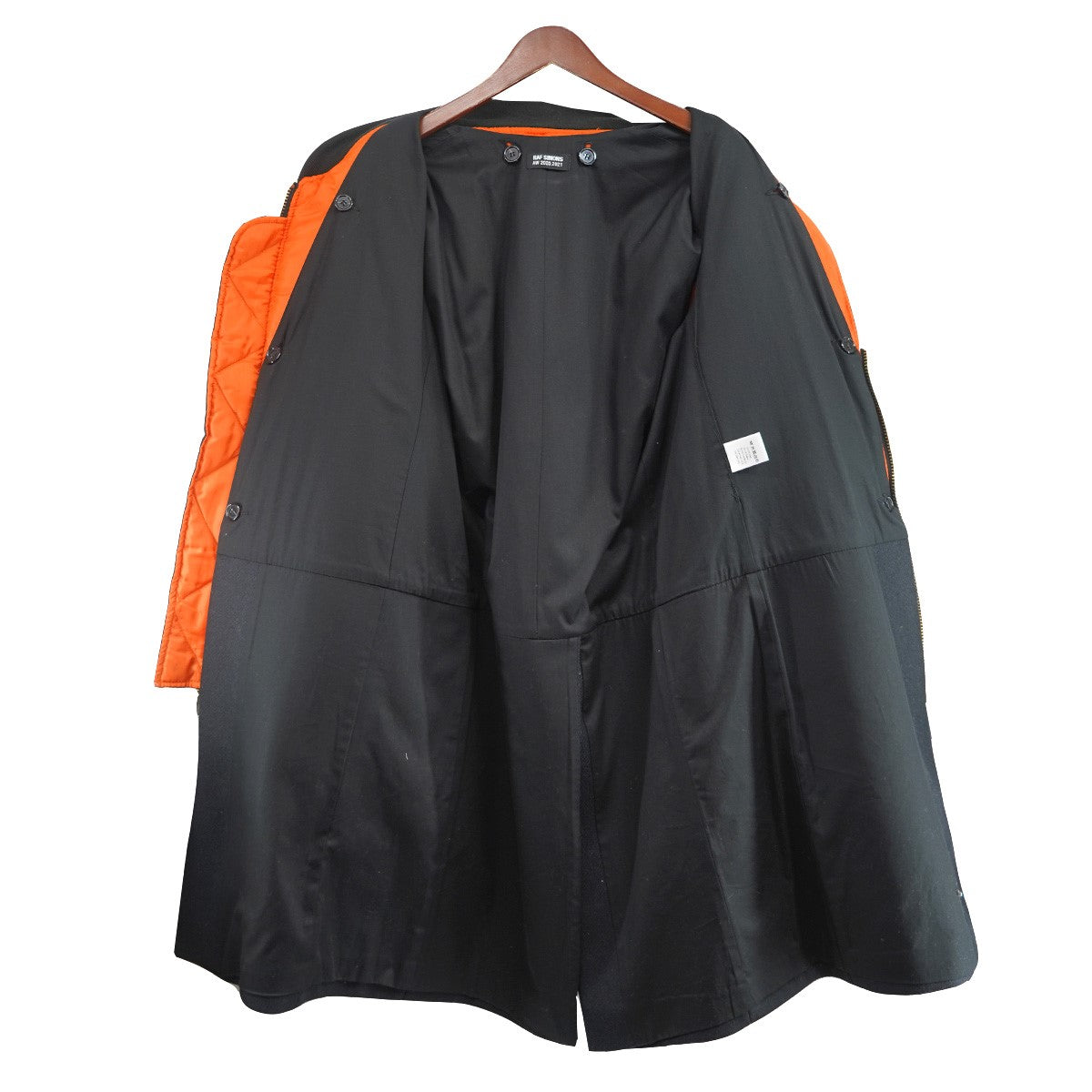 RAF SIMONS(ラフシモンズ) 20AW NYLONPATCHED BOMBER WITH WOOL