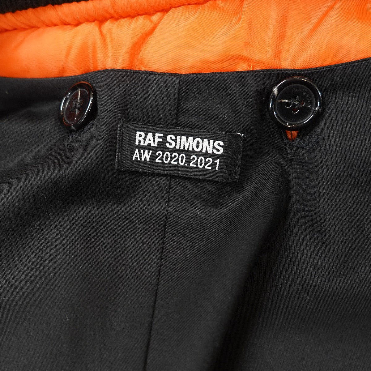 RAF SIMONS(ラフシモンズ) 20AW NYLONPATCHED BOMBER WITH WOOL