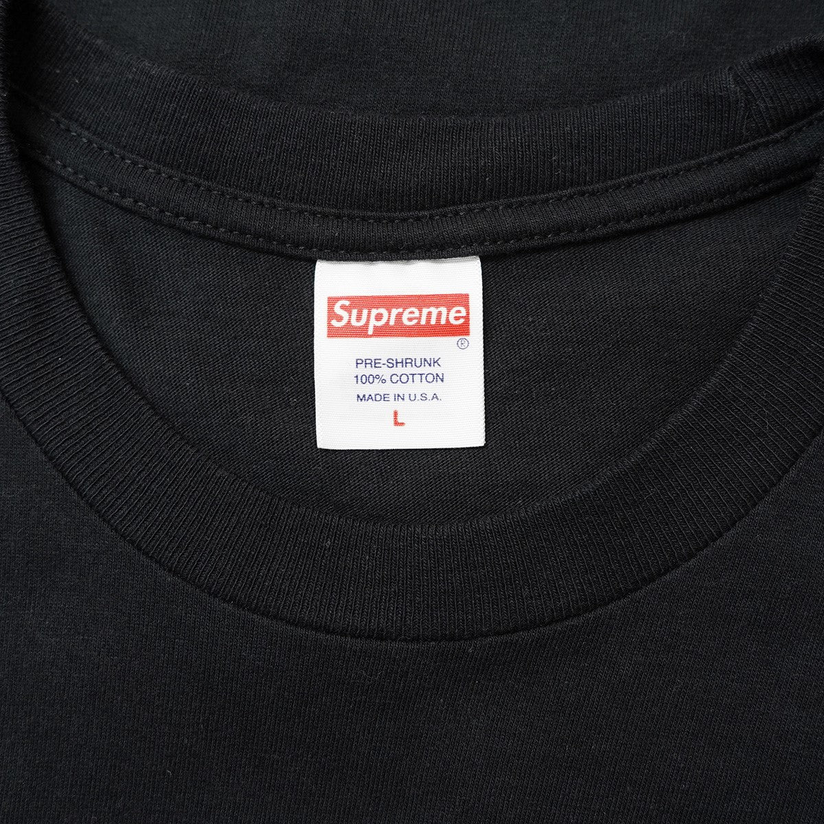 新品未使用　supreme paris tee ブラック M Supreme Paris Tee 