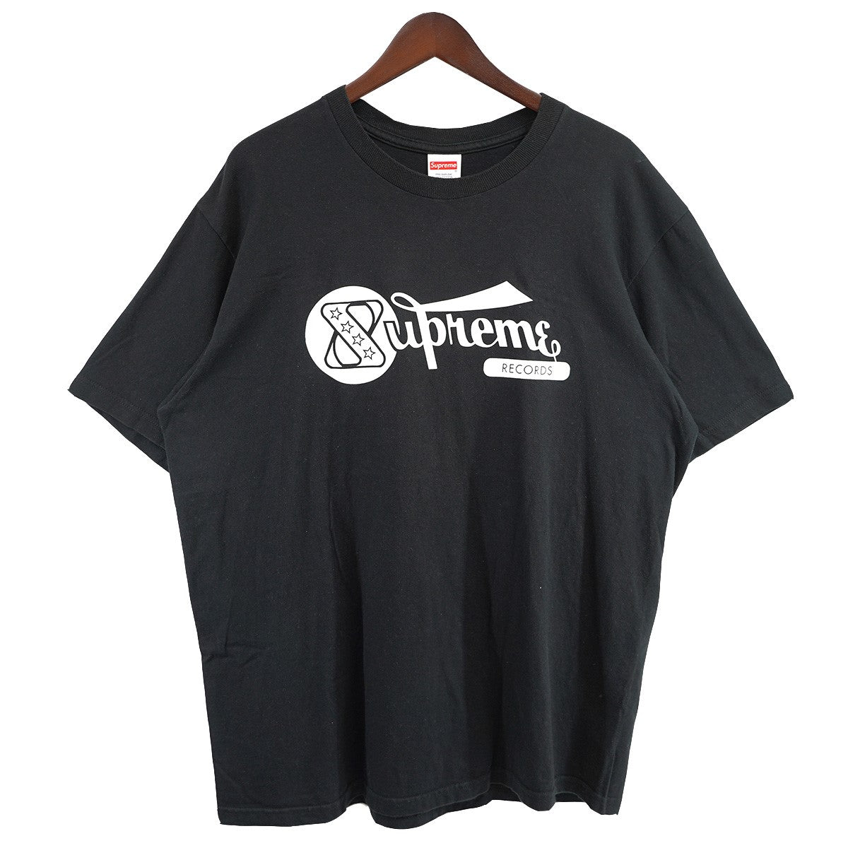 Supreme 24SS Records Tee レコーズ ロゴ レコード Tシャツ 古着・中古-1枚目のアイテム画像