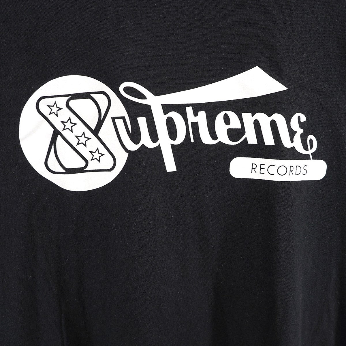 Supreme 24SS Records Tee レコーズ ロゴ レコード Tシャツ 古着・中古-2枚目のアイテム画像