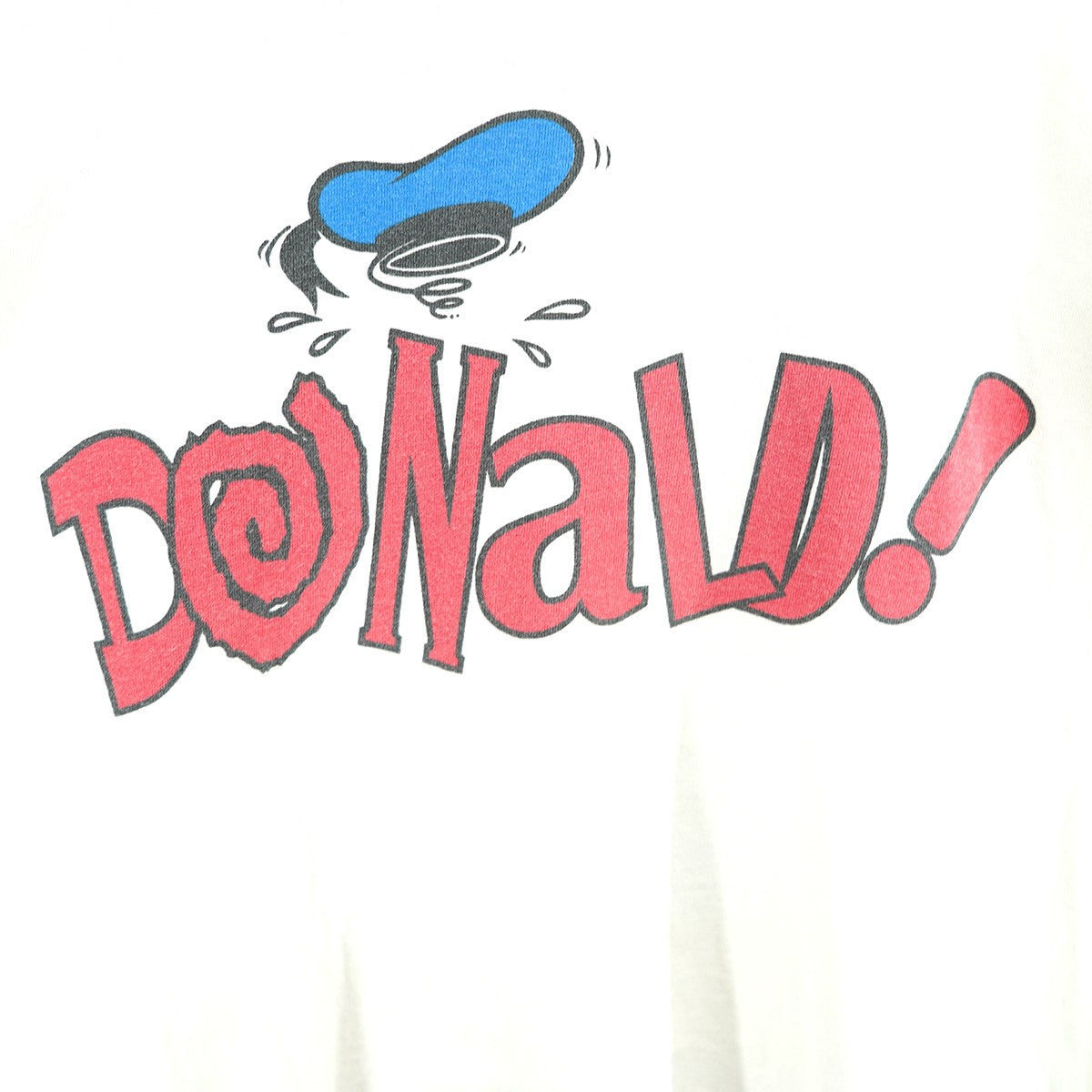 VINTAGE 90s Disney Vintage Donald Face Teeディズニー ヴィンテージ ドナルド ダック ロゴ フェイス Tシャツ 古着・中古-3枚目のアイテム画像