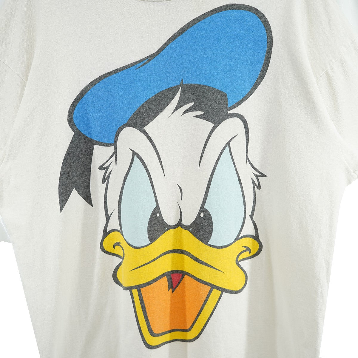 VINTAGE 90s Disney Vintage Donald Face Teeディズニー ヴィンテージ ドナルド ダック ロゴ フェイス Tシャツ 古着・中古-4枚目のアイテム画像