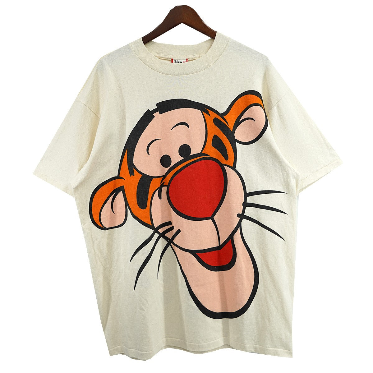 VINTAGE 90’s USA製 Disney Vintage Winnie the Pooh Tigger T-Shirtディズニー ヴィンテージ ティガー フェイス Tシャツ 古着・中古-1枚目のアイテム画像