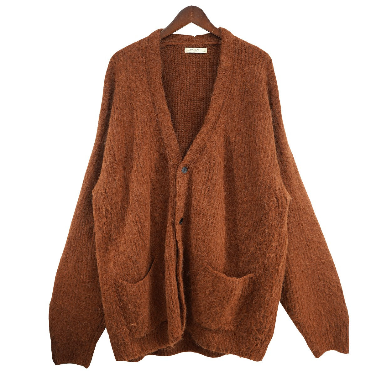 OLD JOE ＆ Co． SHAGGY ALPAKA CARDY シャギー アルパカ ニット カーディガン 古着・中古-1枚目のアイテム画像