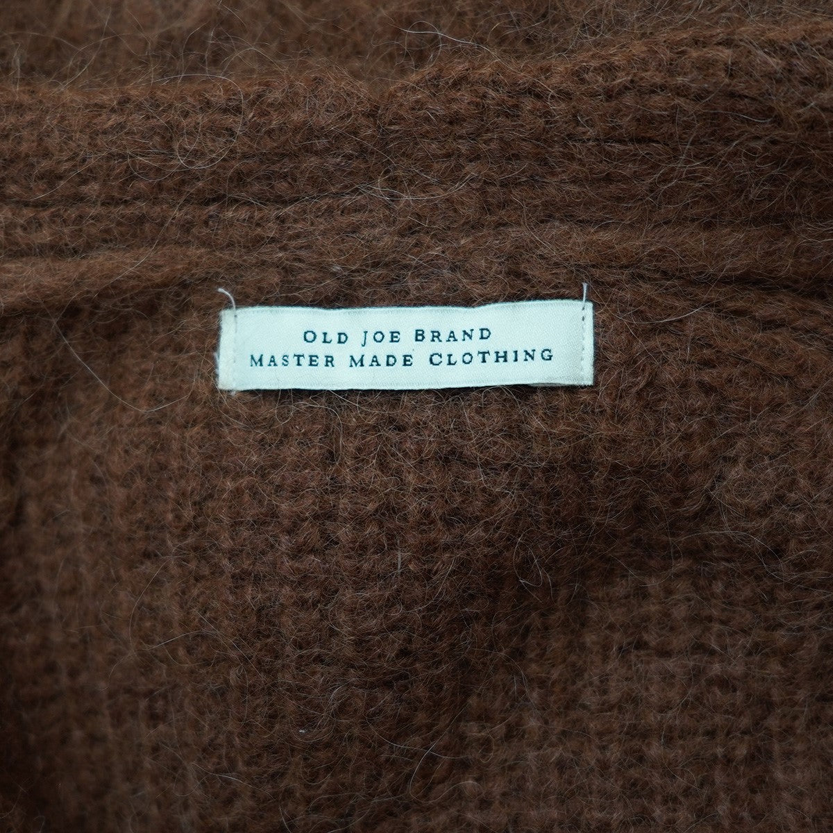 OLD JOE ＆ Co． SHAGGY ALPAKA CARDY シャギー アルパカ ニット カーディガン 古着・中古-4枚目のアイテム画像