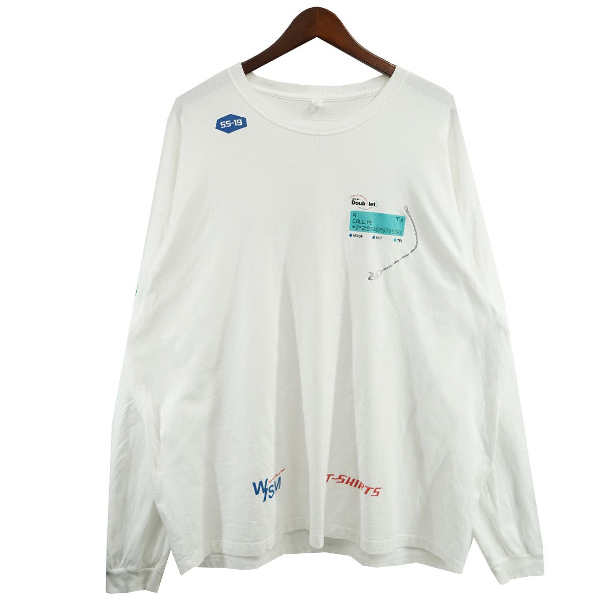 ★新品★WISM限定50枚 doublet MOVING ロンT ダブレット WISM限定50枚 doublet MOVING ロンT ダブレット