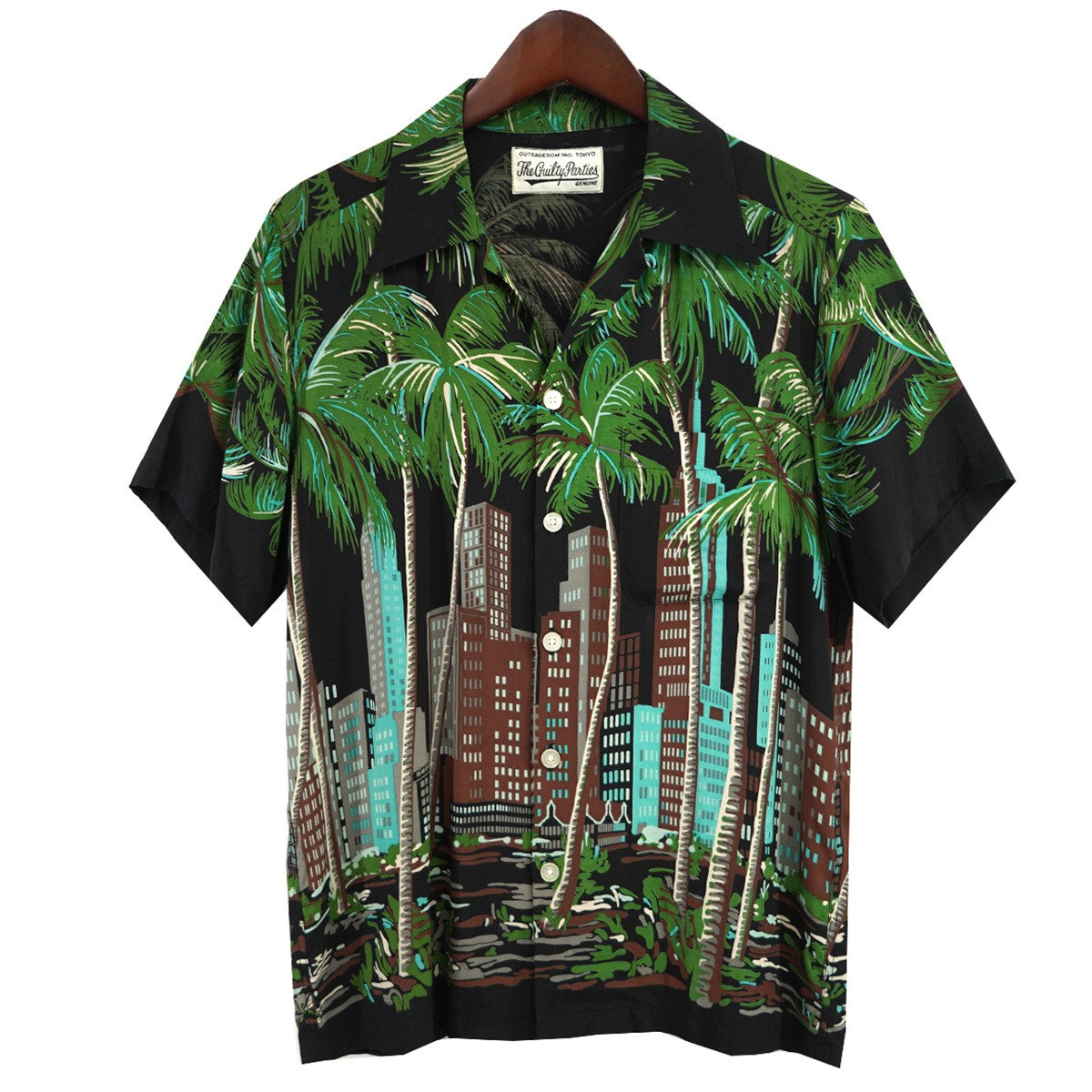 WACKO MARIA NYC HAWAIIAN SHIRTS ニューヨーク ハワイアンシャツアロハ オープンカラー 開襟 半袖シャツ 古着・中古-1枚目のアイテム画像