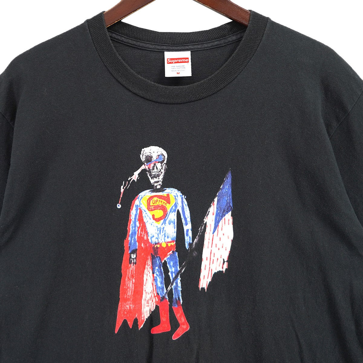 Supreme(シュプリーム) 21SS Skeleton Tee ロゴ スカル