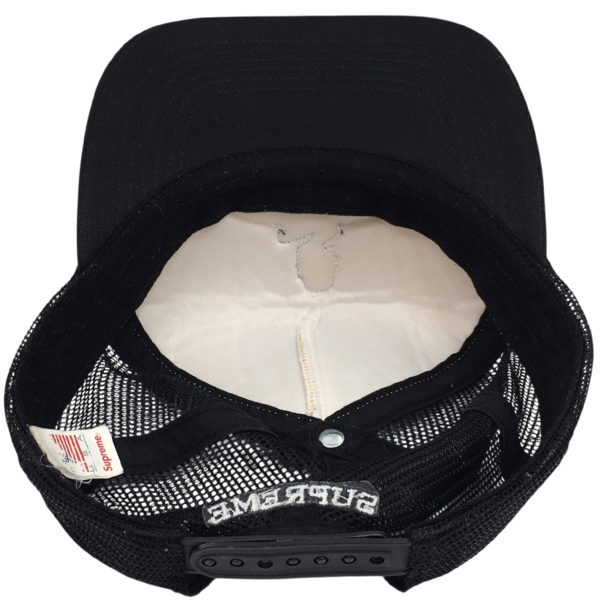Supreme 22AW Pin Up Mesh Back 5-Panelピンナップ ガール ロゴ メッシュ スナップバック 5パネル キャップ 帽子 古着・中古-6枚目のアイテム画像